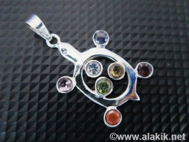 Chakra 925 silver pendant