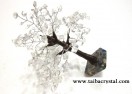 Crystal Tree with steam and orgone base