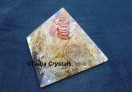 Citrine Orgone Pyramid with Coppr coil