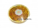 Yellow Chips Orgone Coaster