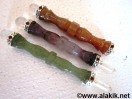 Mix Gemstone Carved Healing Stick with Garnet