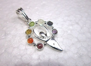 Chakra Metal Pendant
