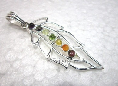 Chakra Metal Pendant