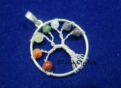 Chakra Metal Pendant