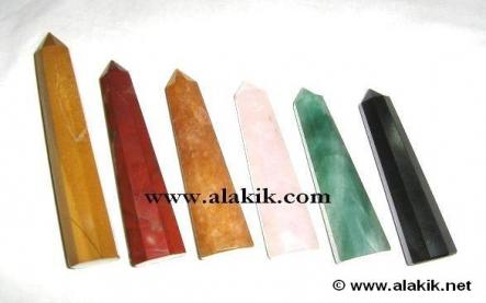 Gemstone Obelisks