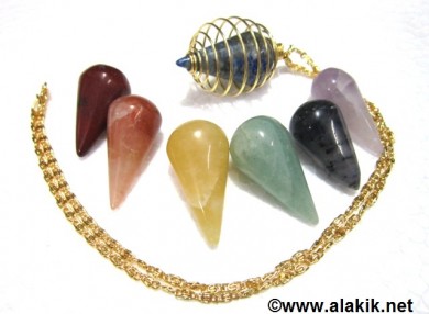 Chakra Metal Pendant