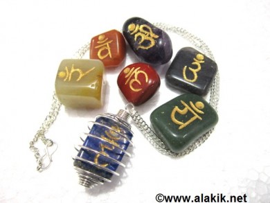 Chakra Metal Pendant