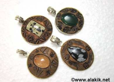 Gemstone pendants