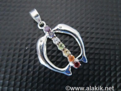 Chakra 925 silver pendant