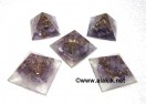 Baby Orgone Amethyst Pyramid
