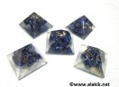 Baby Orgone Lapis Lazule Pyramid
