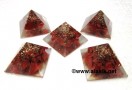 Baby Orgone Red Jasper pyramid