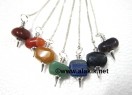 Chakra Tumble Pendulum Set