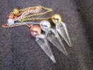 Crystal Quartz Facetted BSG Modular Pendulum