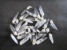 Crystal Quartz Tribal Horn pendants