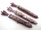 Lepidolite Chakra Angel Wands