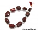 Red Jasper tumble with crystal Tumble Power Bracelet