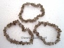Smokey Quartz Chips Bracelets