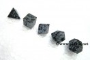 Snowflake Obsidian 5pcs Geometry Set